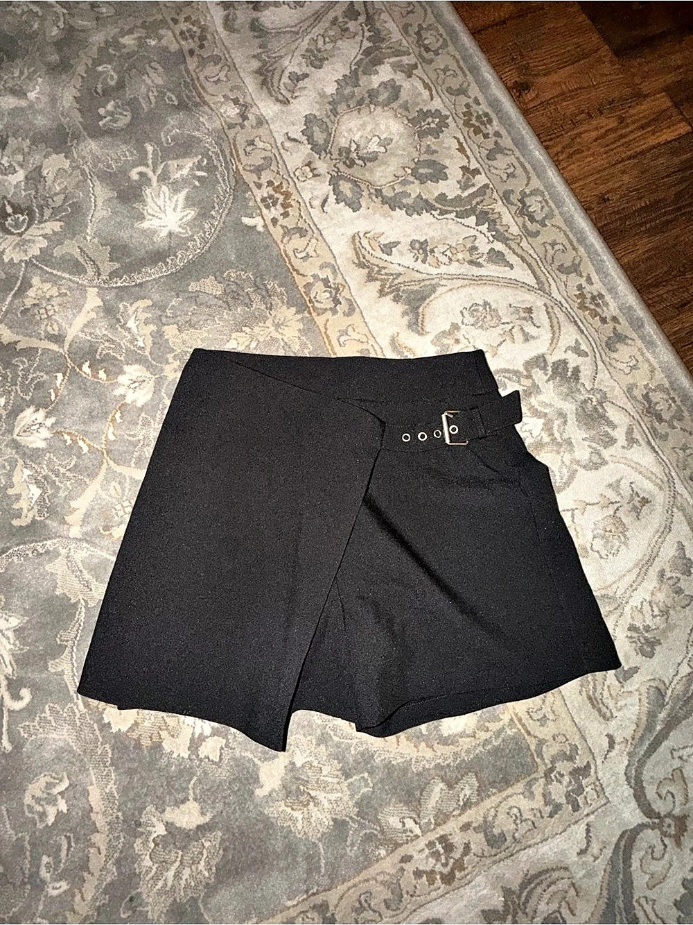 Steve Madden High Waist Black Shorts Size XS Like New